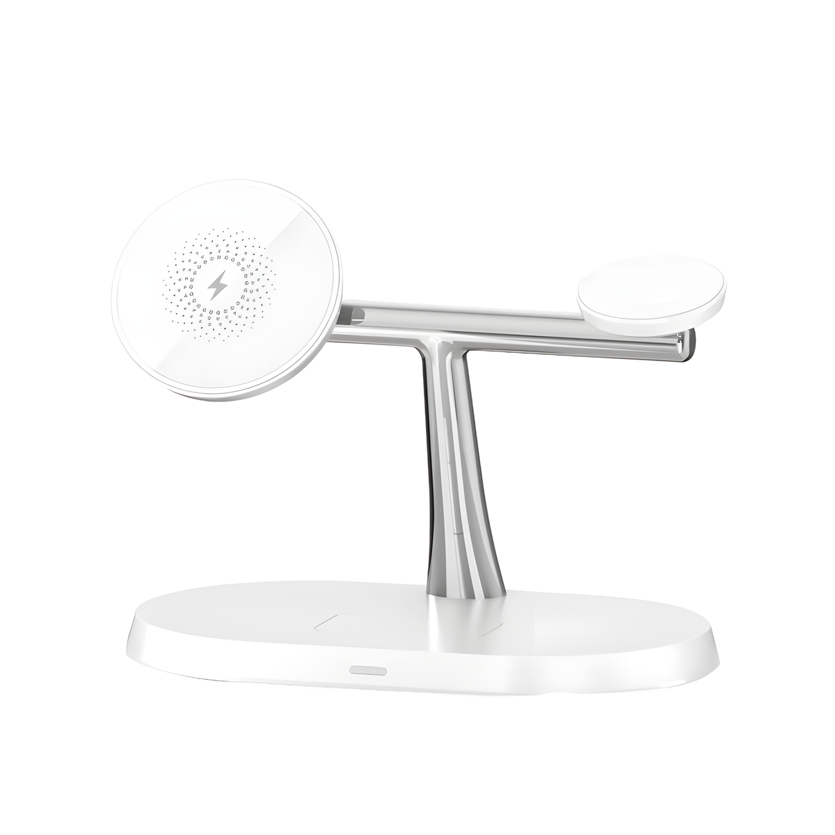 Compact Magnetic Three-Device Charging Stand