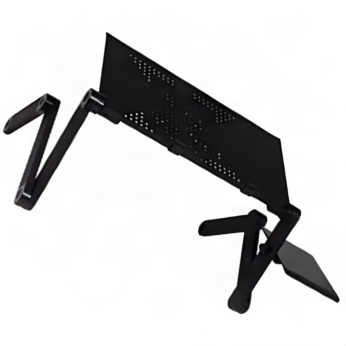Adjustable Laptop Desk with Cooling Fan