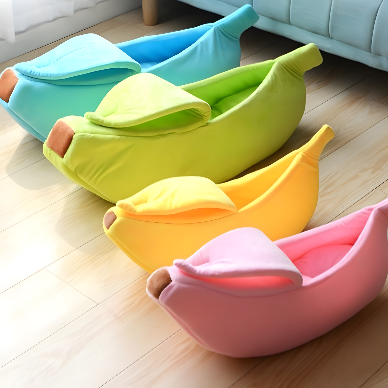 Banana Shaped Pet Bed