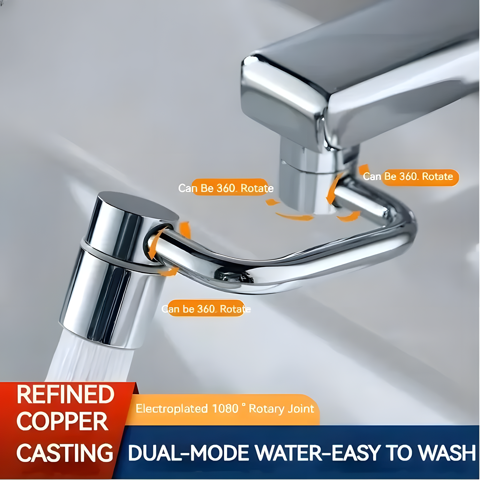 Rotating Faucet Extender
