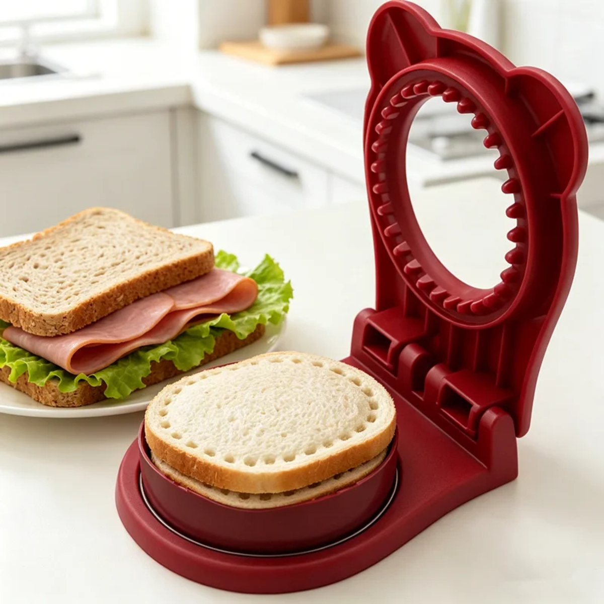 Bear-Ear Sandwich Pocket Cutter