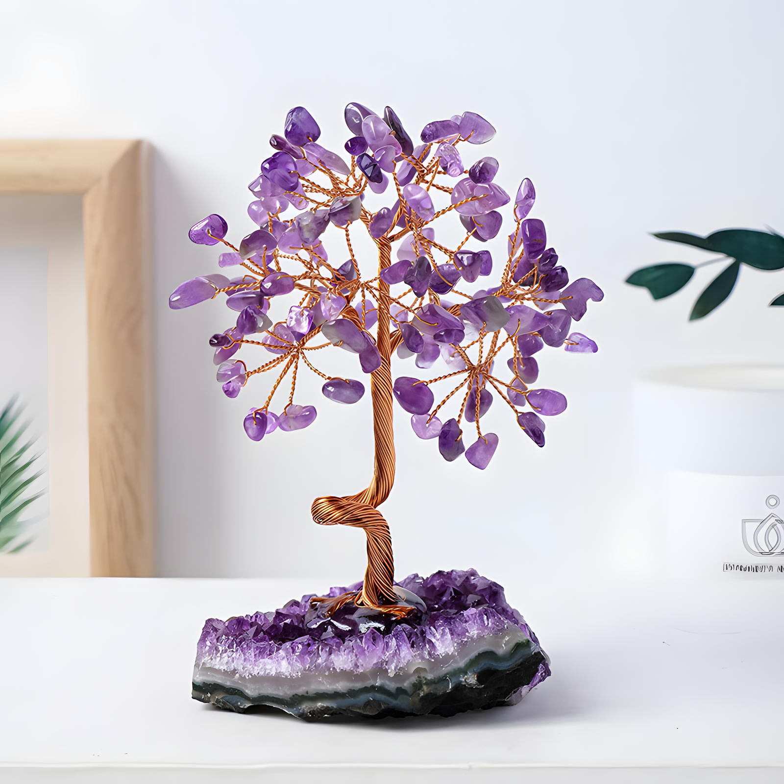 Amethyst Crystal Money Tree