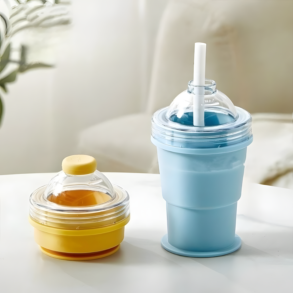 Foldable Silicone Ice Maker Cup