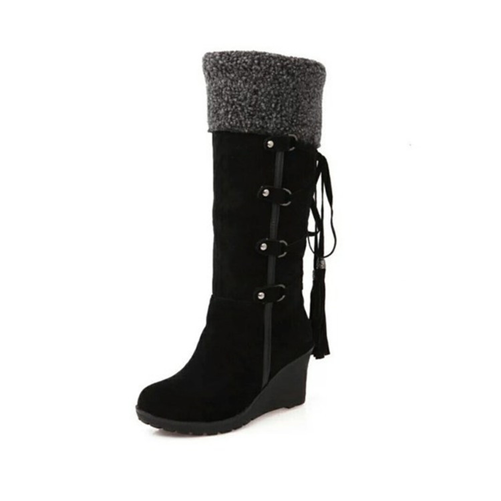Women's Winter Wedge Boots