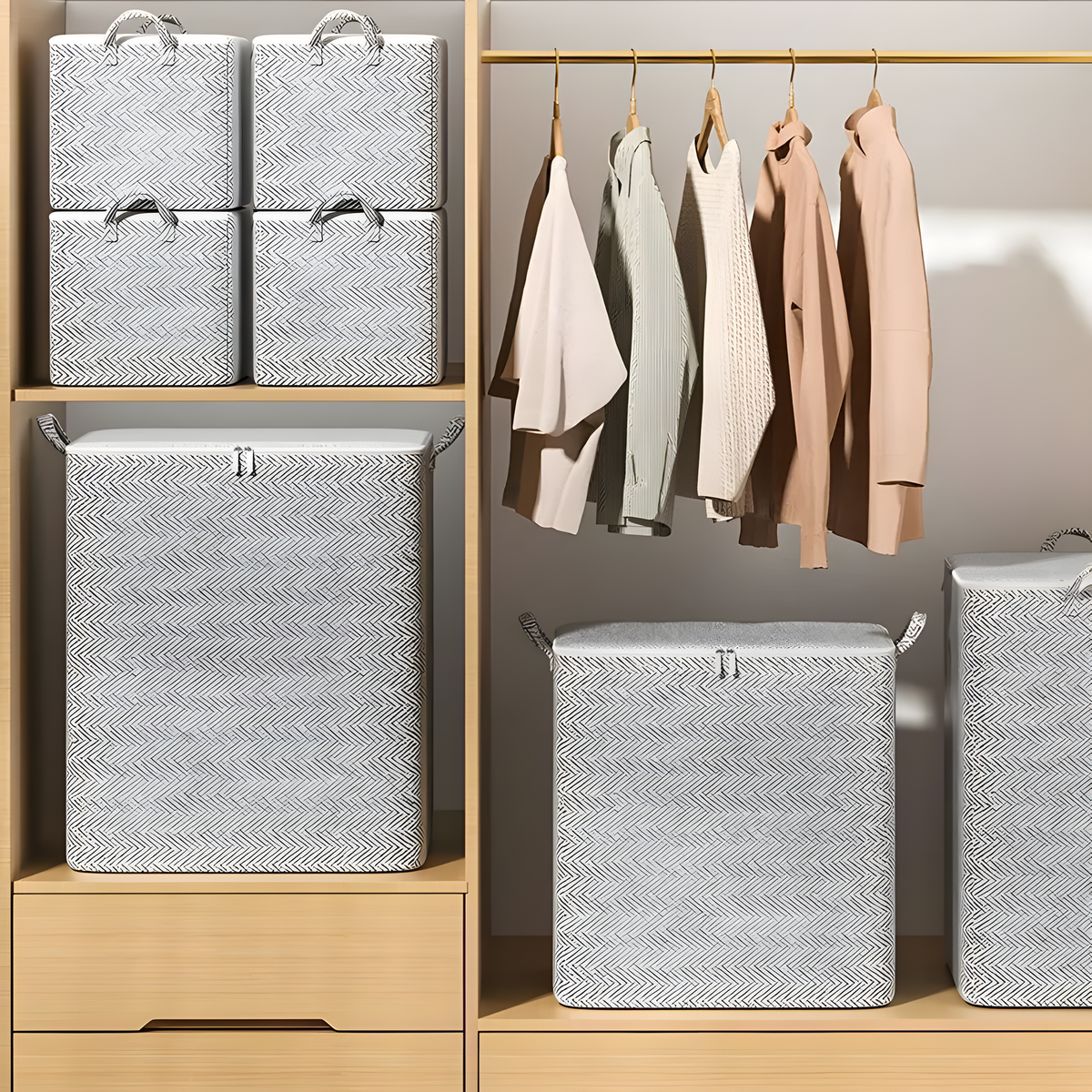 Foldable Quilt Storage Bag