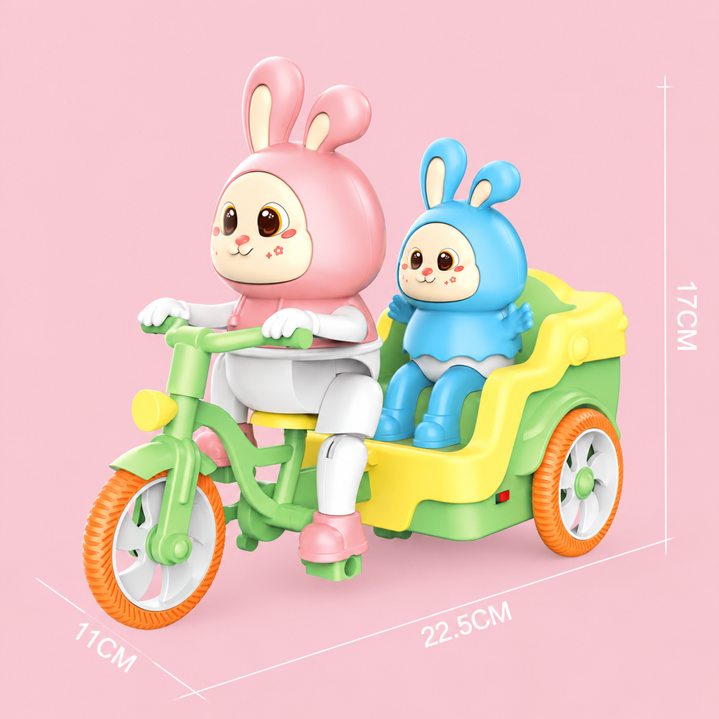 Musical Bunny Tricycle Toy