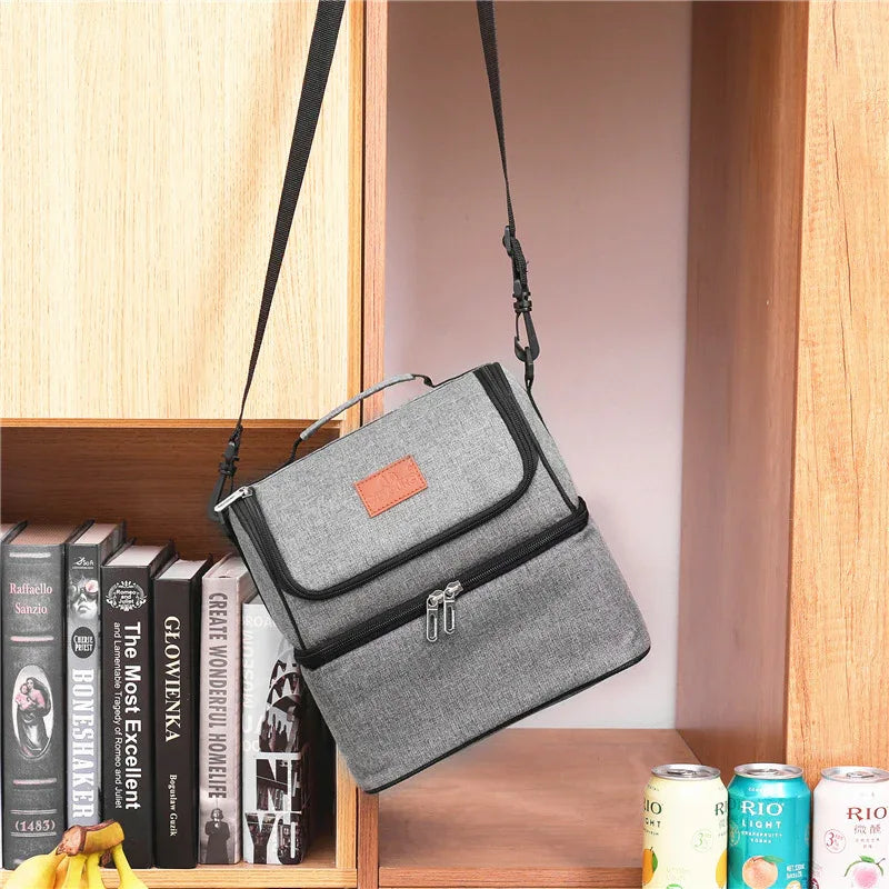 Insulated Waterproof Aluminum Foil Oxford Cloth Storage Mummy Parent Diaper Bag