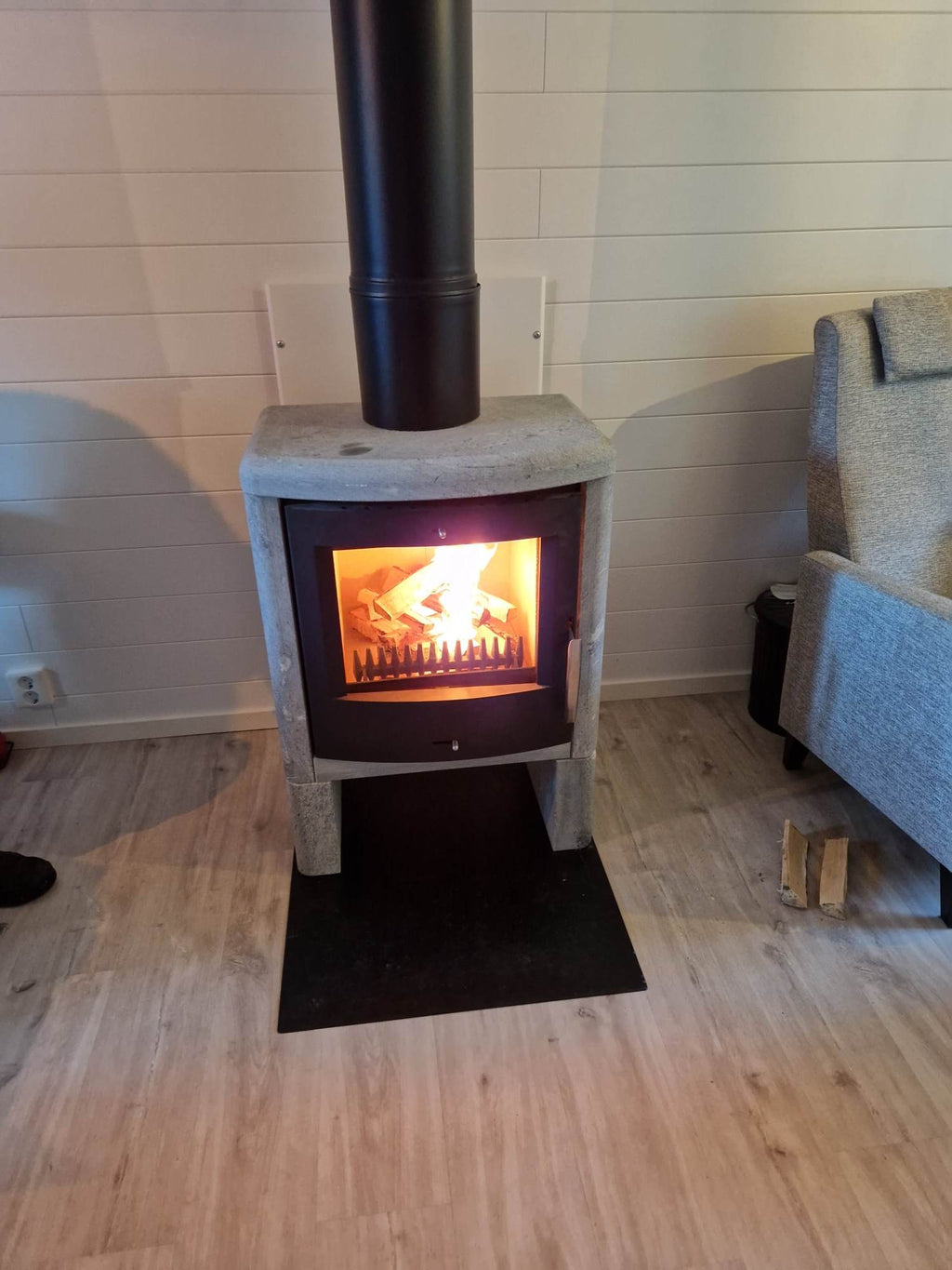 Golvskydd / Gnistskydd till Kamin