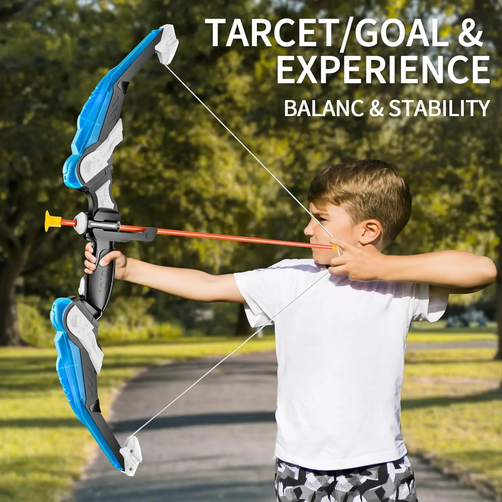 Kids Light-Up Bow and Arrow Set