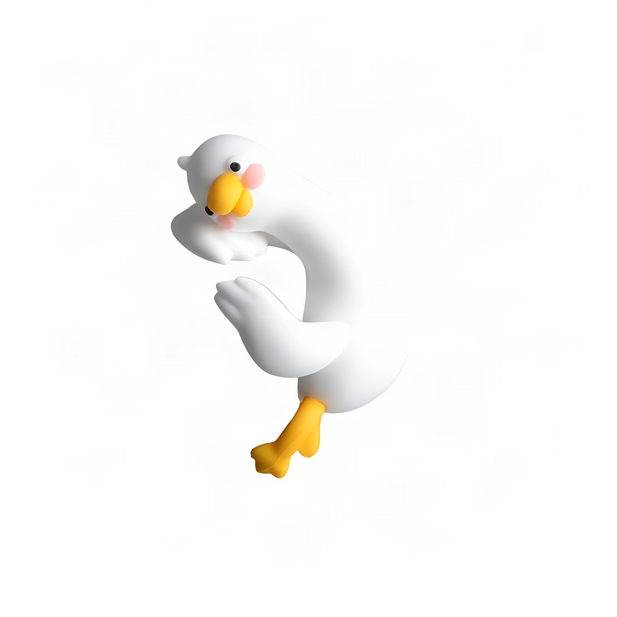 Resting Duck Monitor Figurines