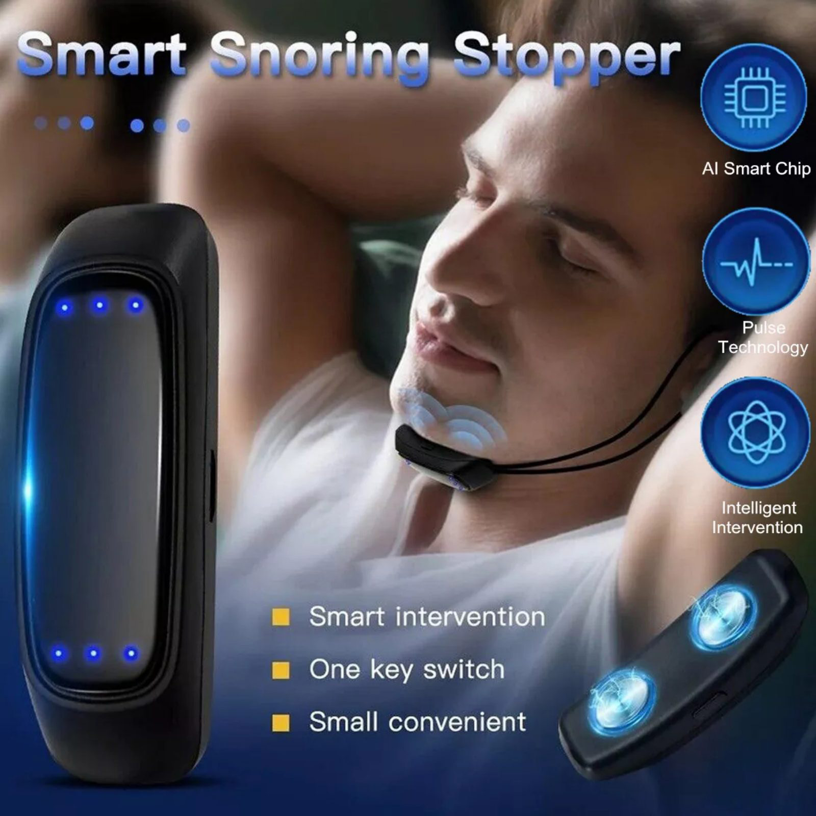 Throat Pulse Sleep Aid