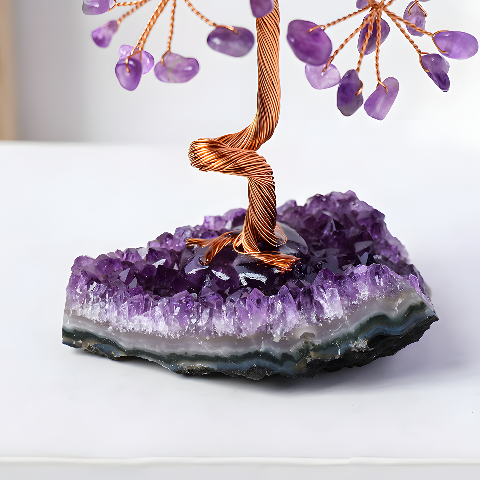 Amethyst Crystal Money Tree