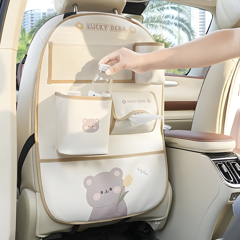 Cartoon Car Seat Back Organizer