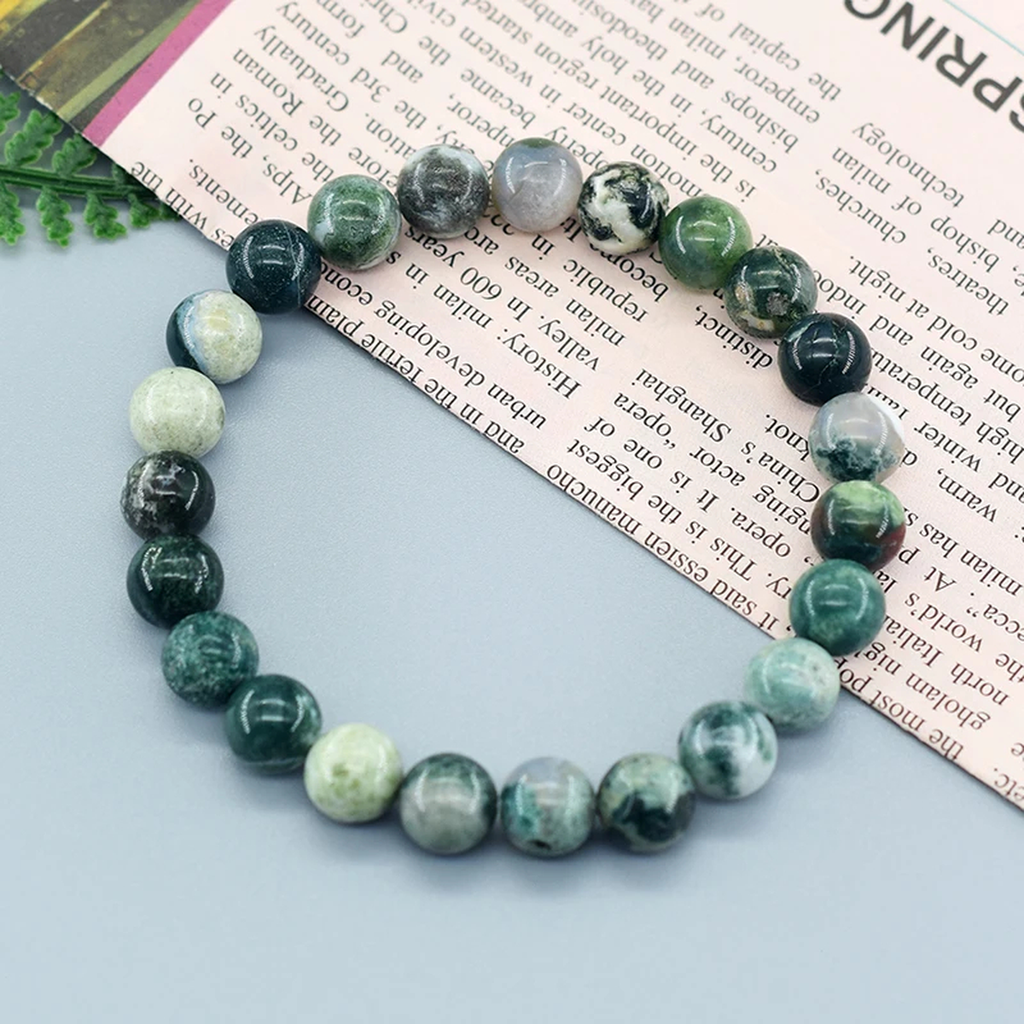 Natural Stone Bead Bracelet