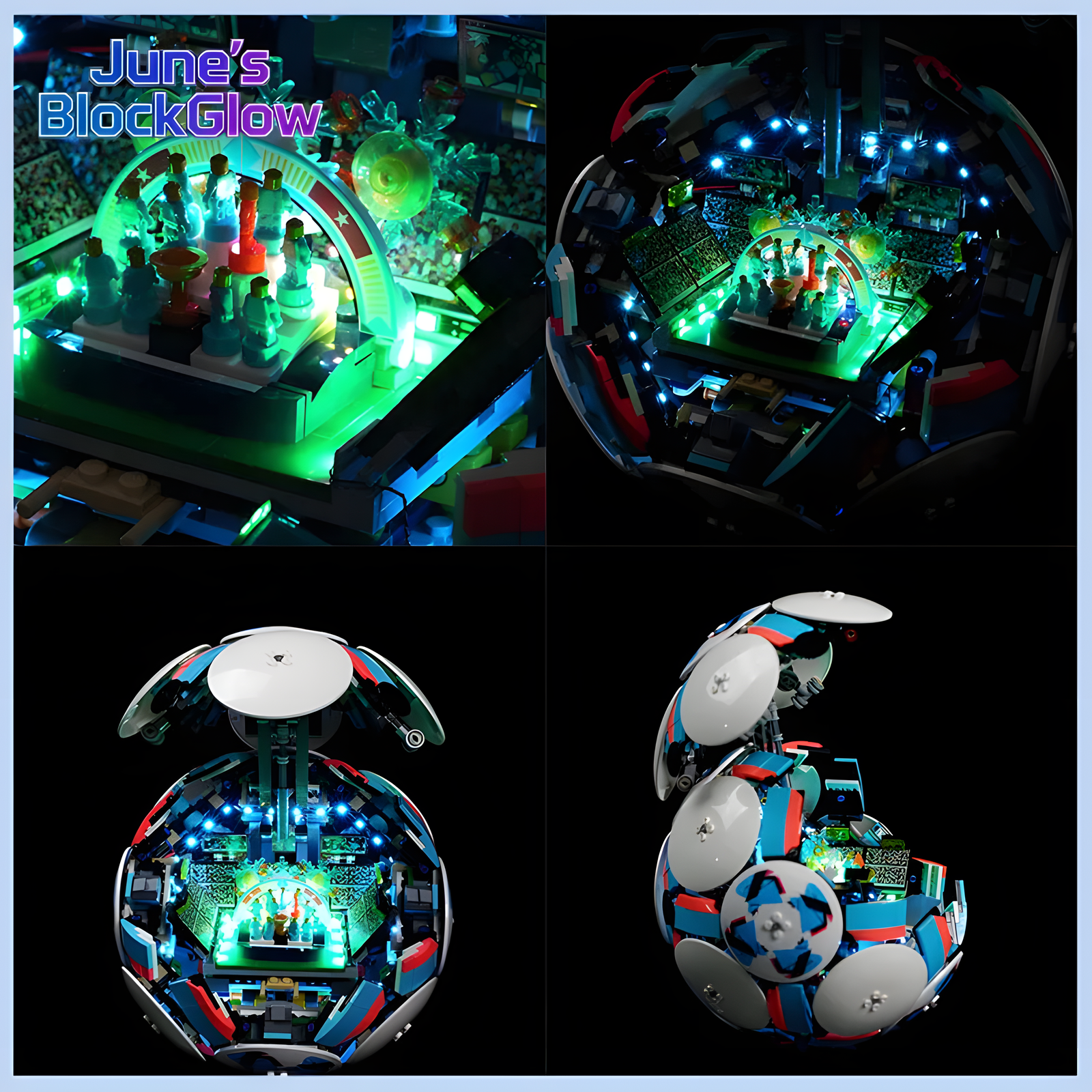 Light-Up Soccer Building Set
