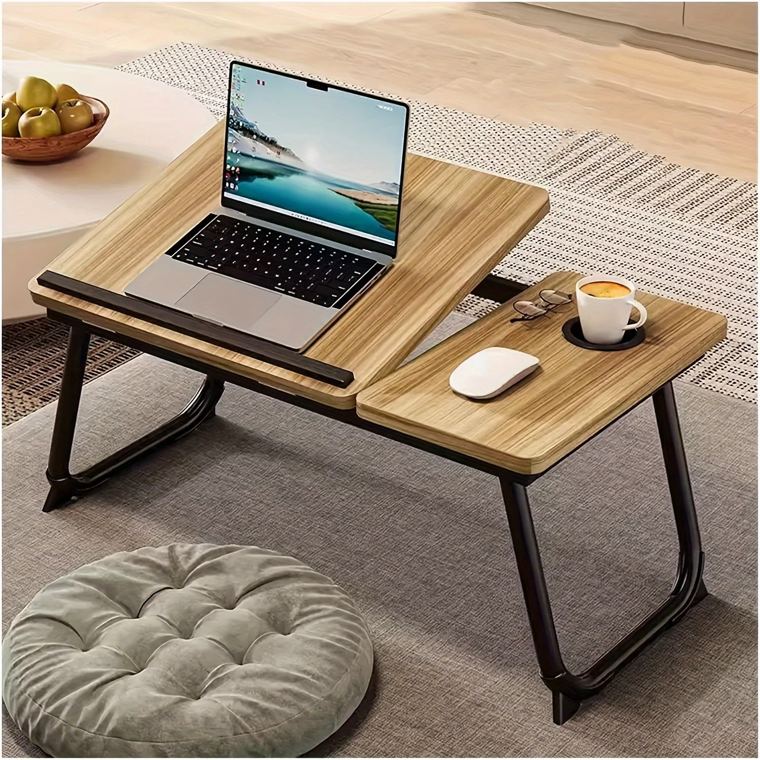 Adjustable Folding Bed Table