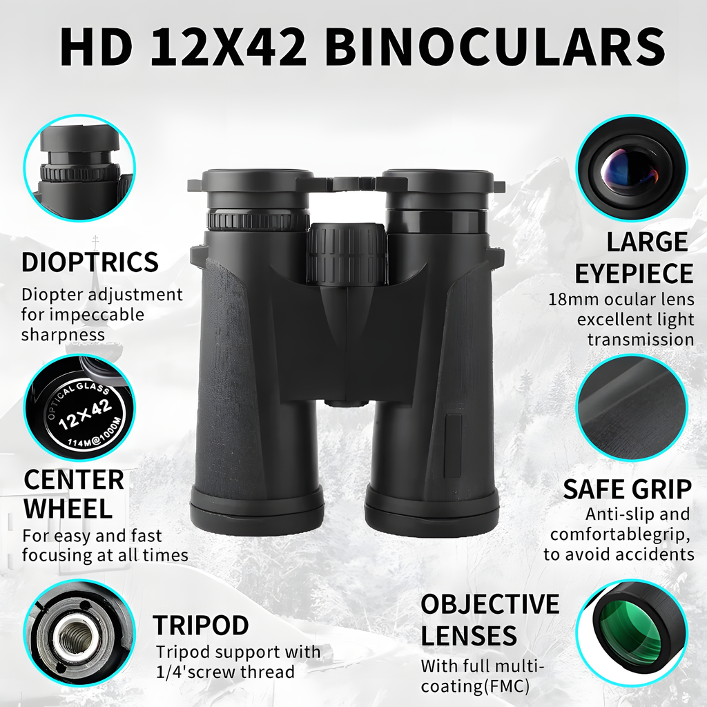 12x42 Binoculars