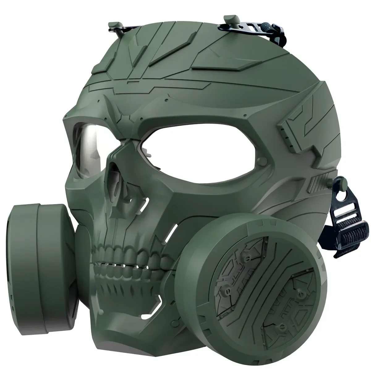 Tactical Skull Mask With Dual Fans