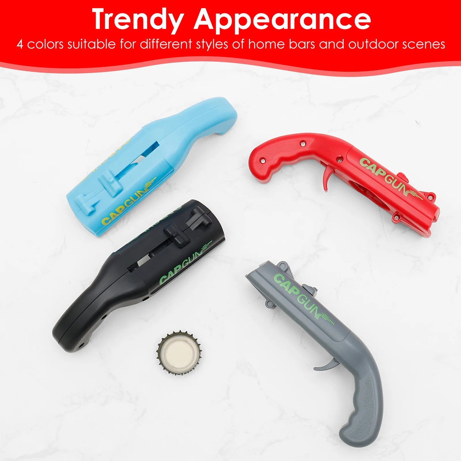 Cap Gun Bottle Opener