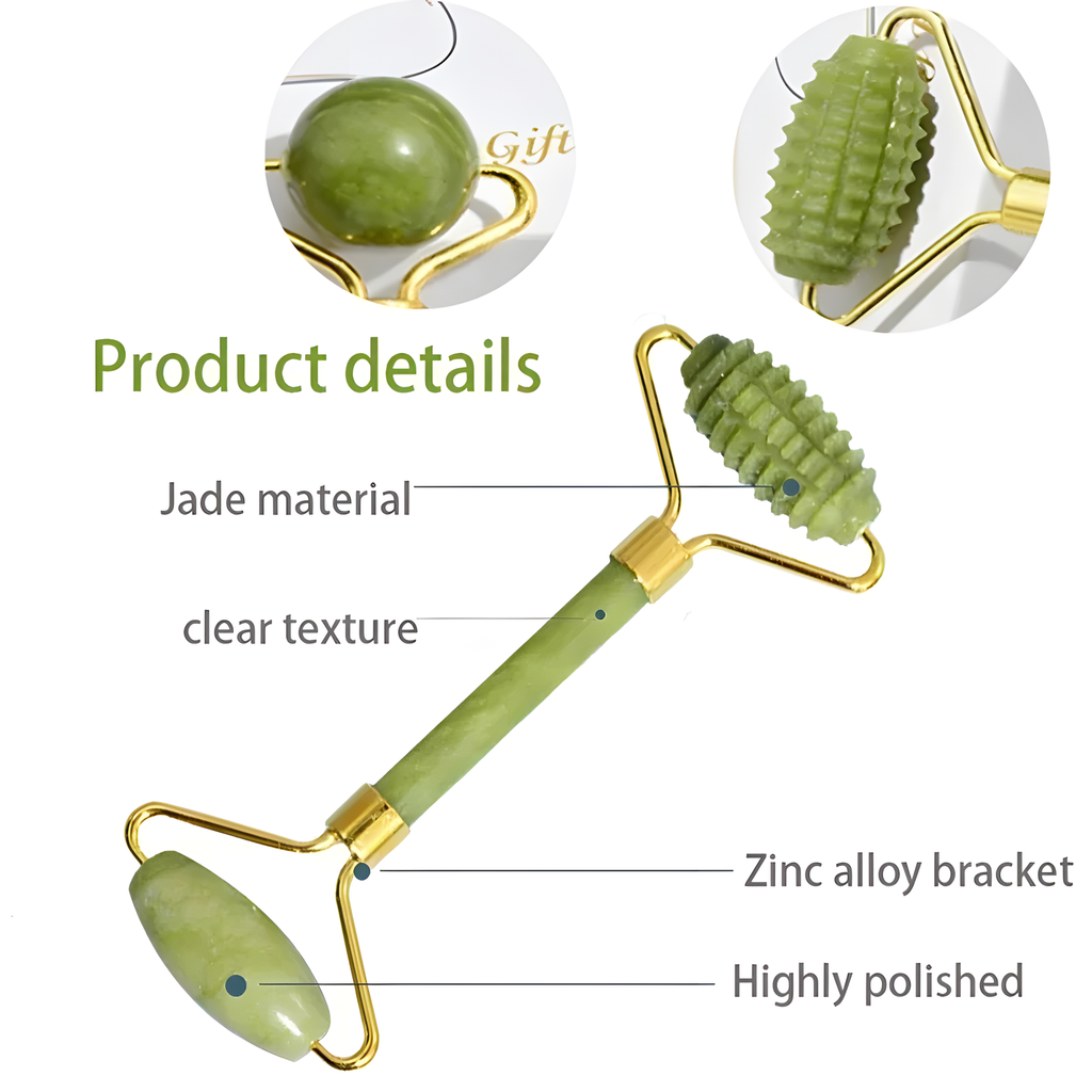 Jade Roller and Gua Sha Set