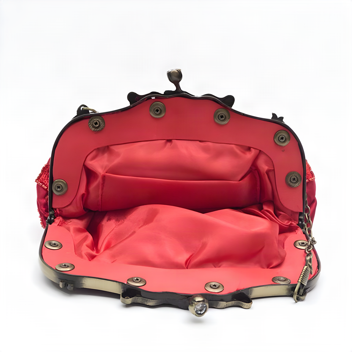 Floral Beaded Evening Bag
