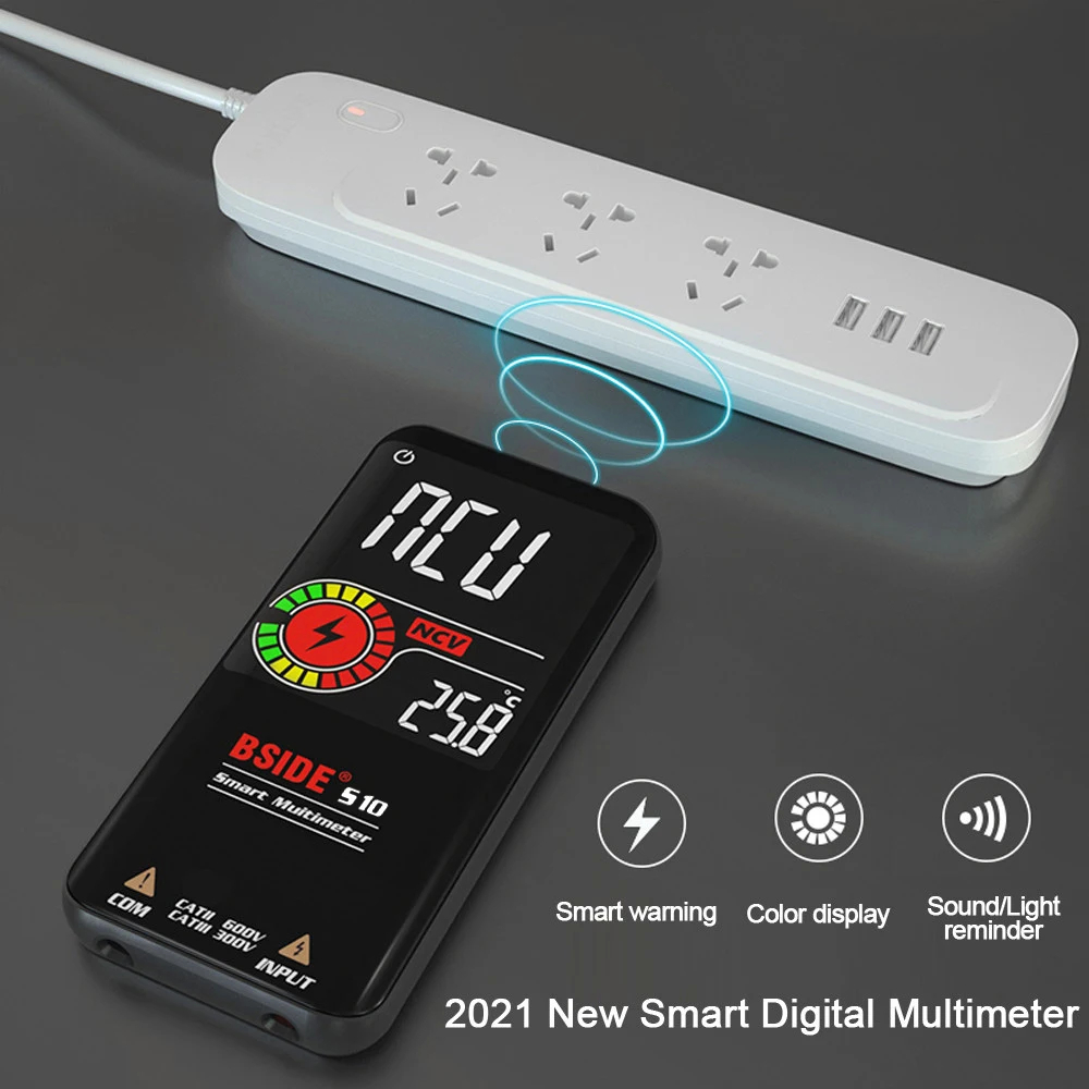 Smart Digital Multimeter with Color Display