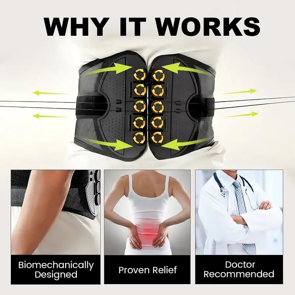 Adjustable Lumbar Support Belt