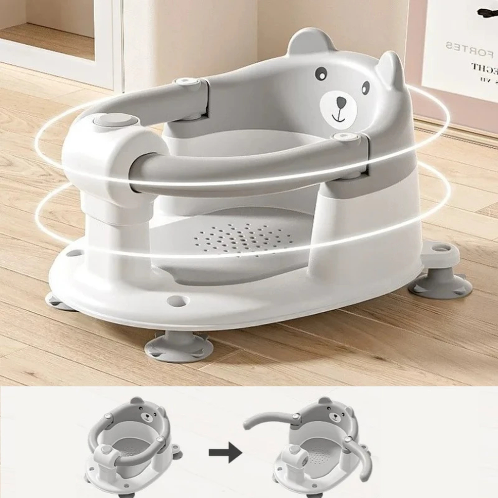 Foldable Baby Bath Support Seat
