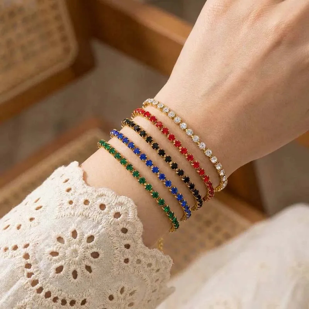 Beaded Color Accent Bracelet