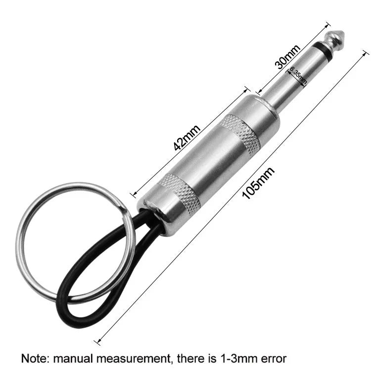 Wandmontierter Schlüsselhalter für Gitarrenstecker