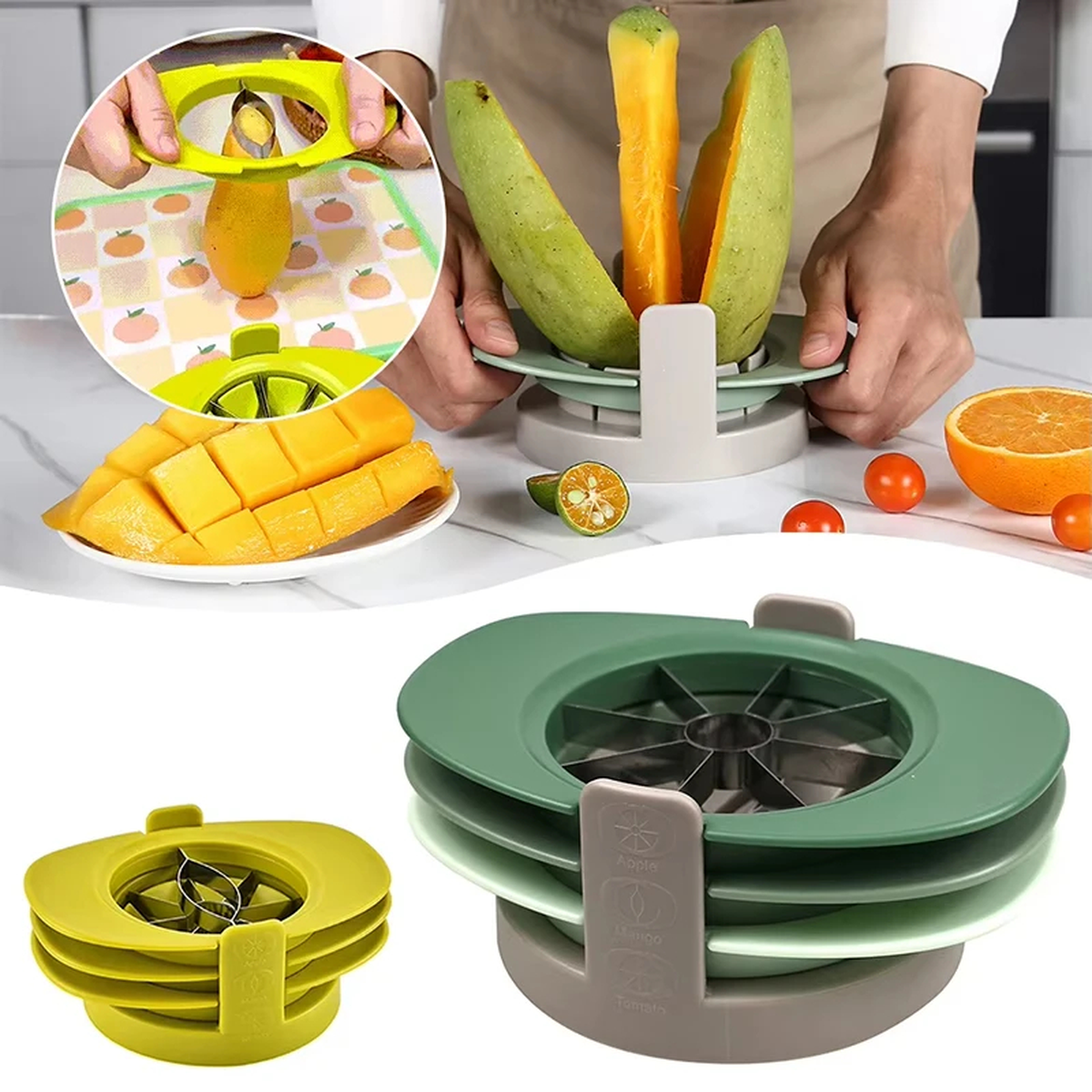 4-Piece Apple Slicer Set