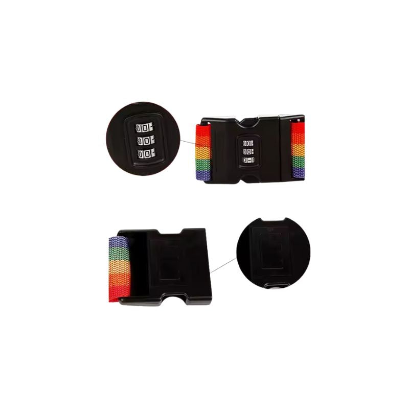 Resväskrem med Lås – Säker & Personlig Märkning av Ditt Bagage