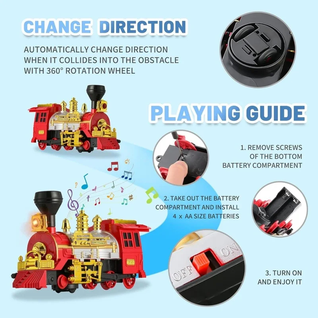 Musical Electric Toy Train