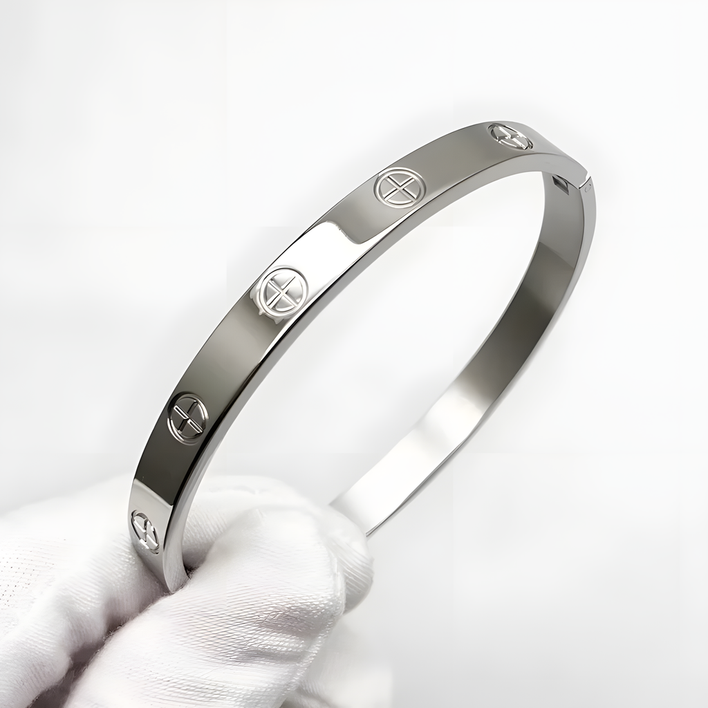 Titanium Steel Cuff Bracelet