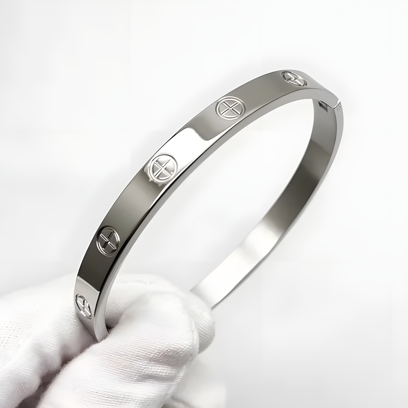 Titanium Steel Cuff Bracelet