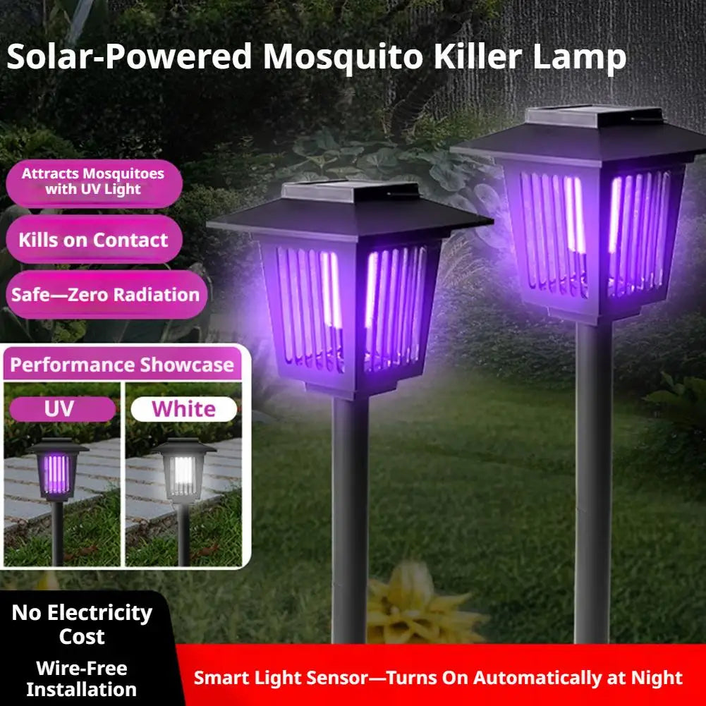 Solar Mosquito Killer Garden Lamp