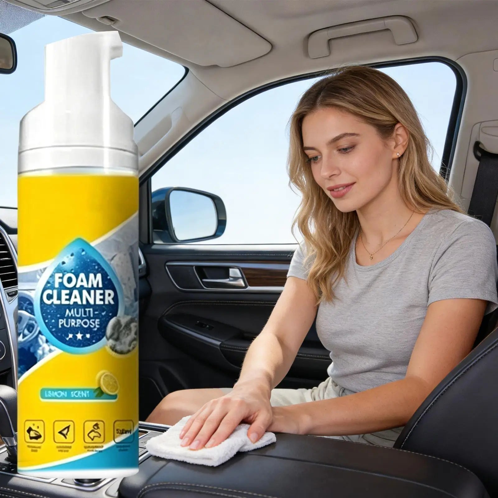 Multipurpose 4-in-1 Foam Cleaner
