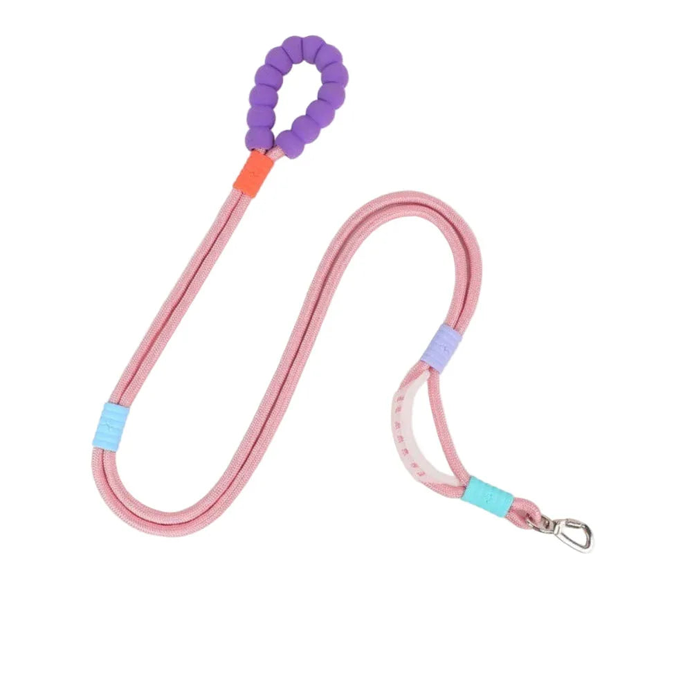 Fashion Personality Non-Slip Handle Pet Dog Rope Leash
