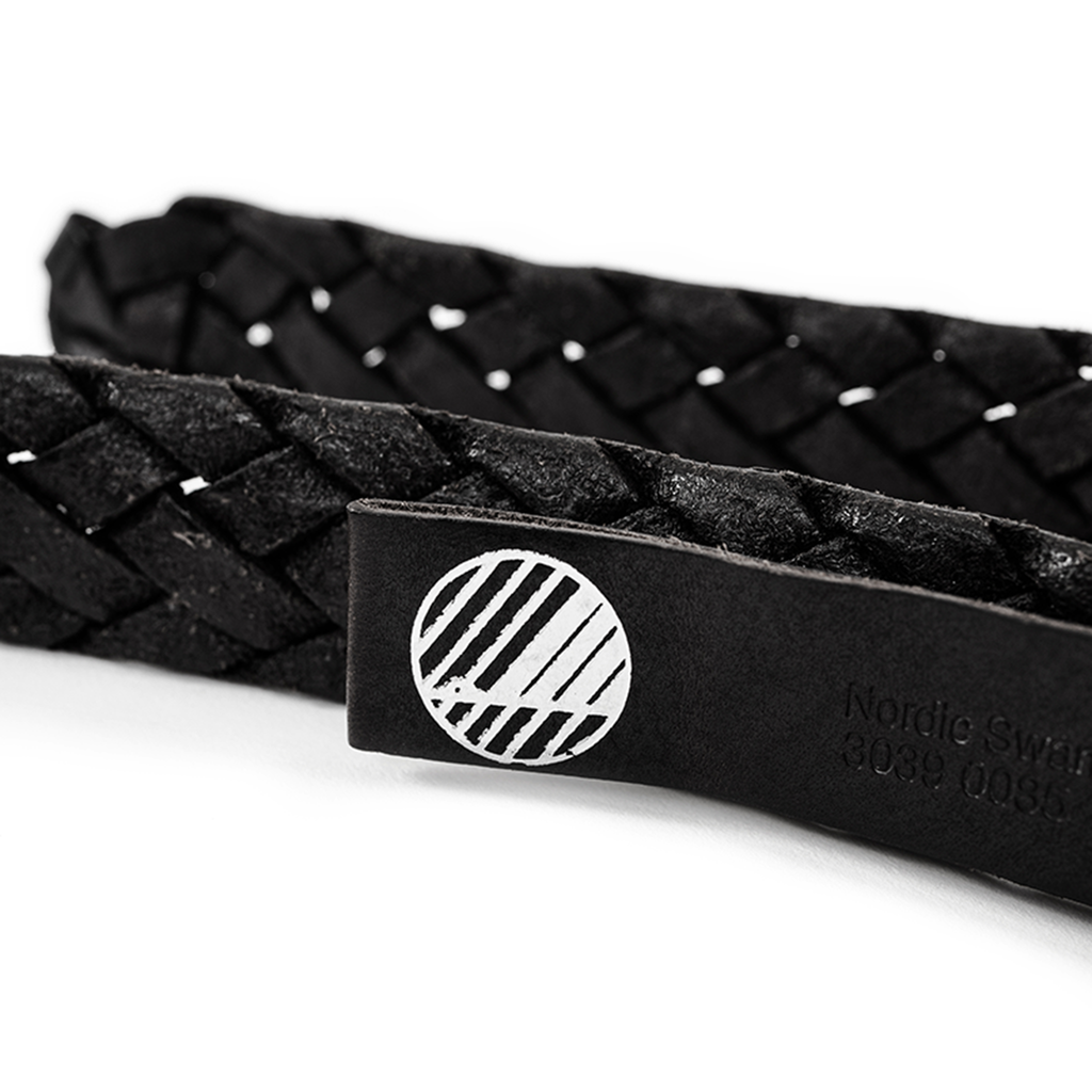 KÄRRADAL Braided Belt 30mm Black