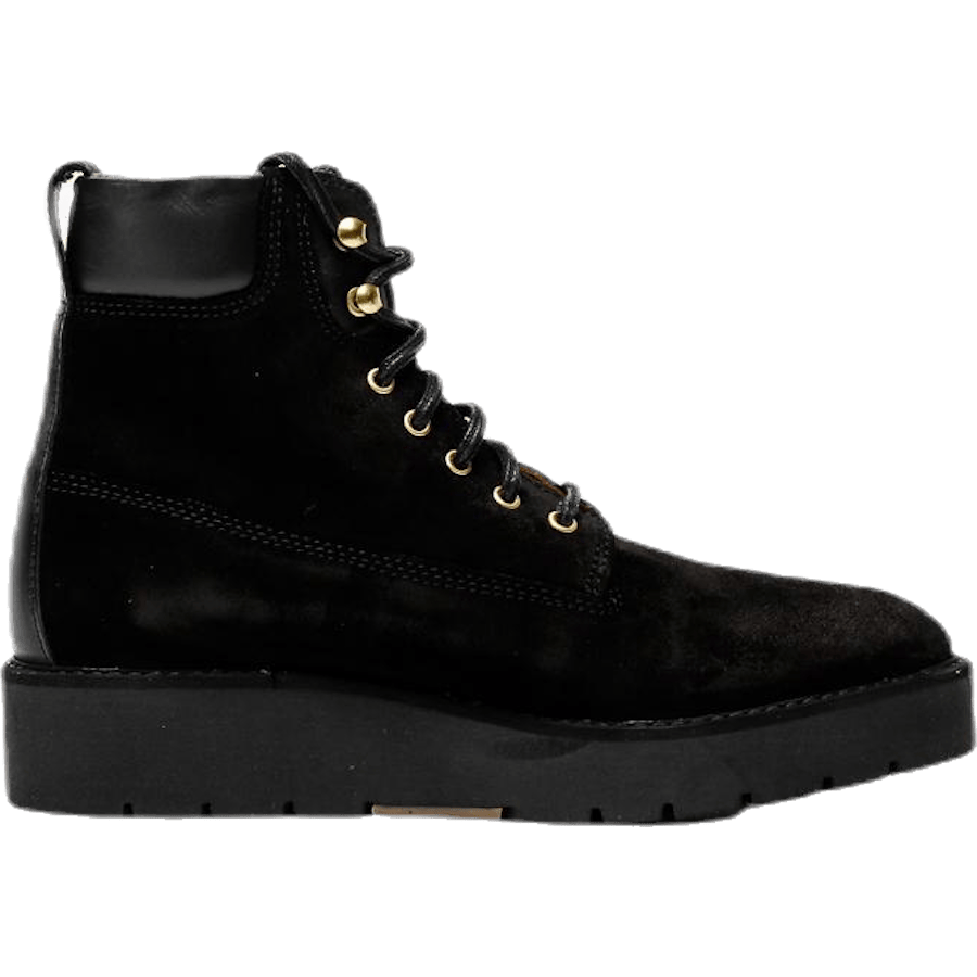 Casey Mid lace boot Black