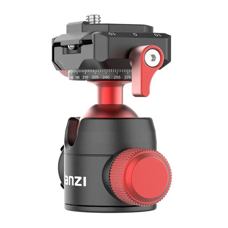 Ulanzi U-70 Kulledsfäste Vlog med tillbehörshållare 360 grader - Aluminium