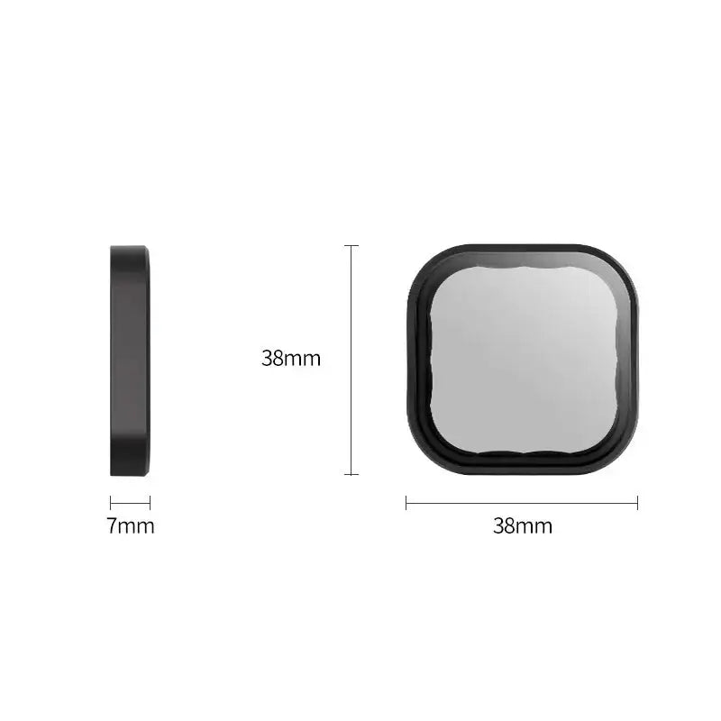 Telesin Filter 3-pack - ND8 + ND16 + ND32 till GoPro Hero12/11/Mini/10/9 Black - Kit