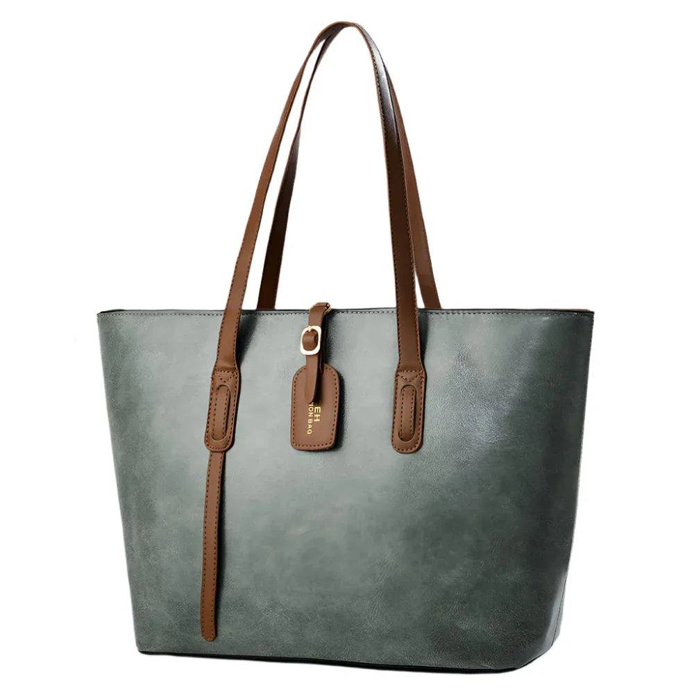 Leather Shoulder Messenger Bag Versatile High Quality Handbag For Women