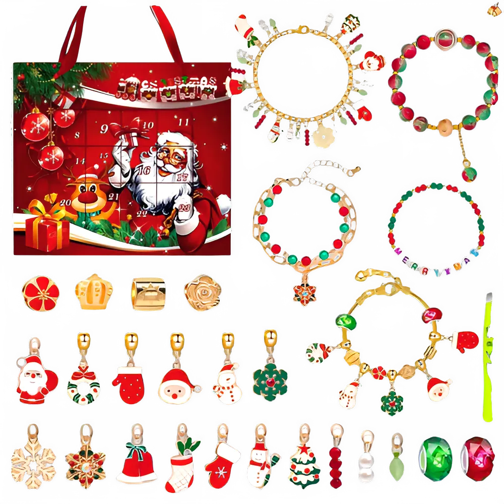 DIY Bracelet Advent Calendar 2025 – 24 Days of Jewelry Surprise Blind Boxes
