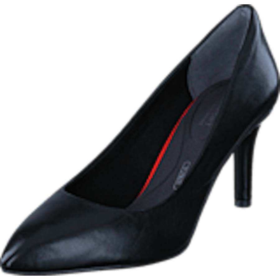 Total Motion 75mm Pointy Toe Black