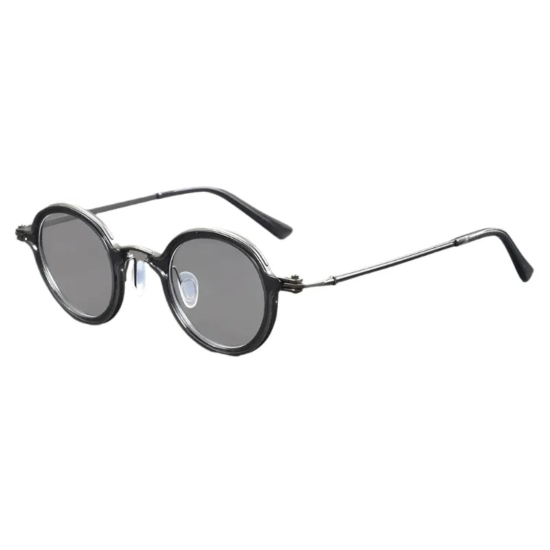 Pure Titanium Fashion Retro Trend Anti-Blue Light Glasses