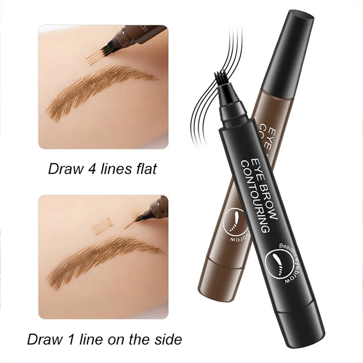 Four-Tip Eyebrow Pencil
