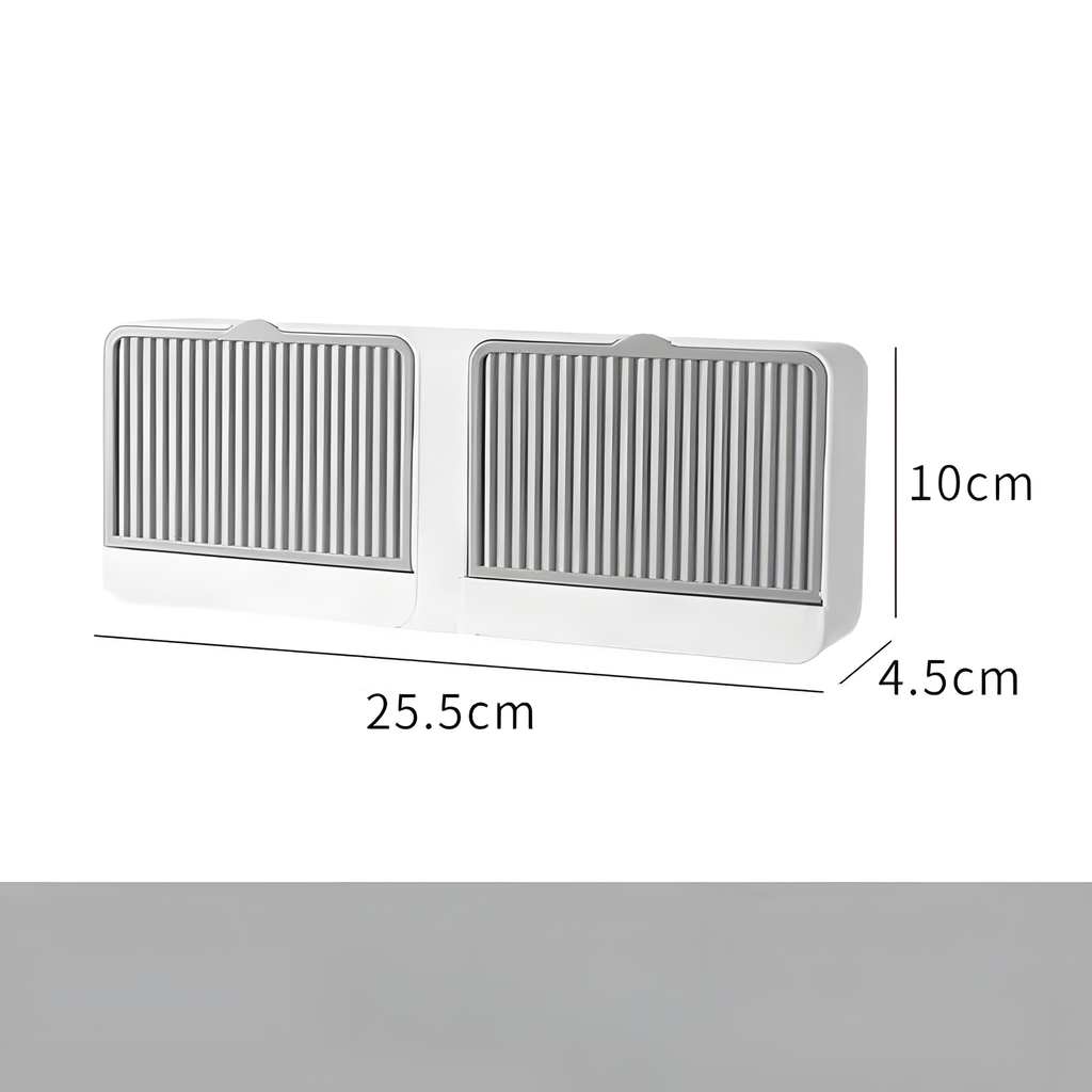 Flip-Cover Wall Soap Holder