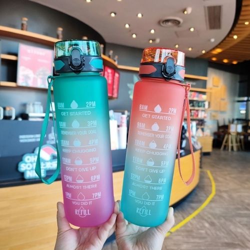 Motivations-Wasserflasche
