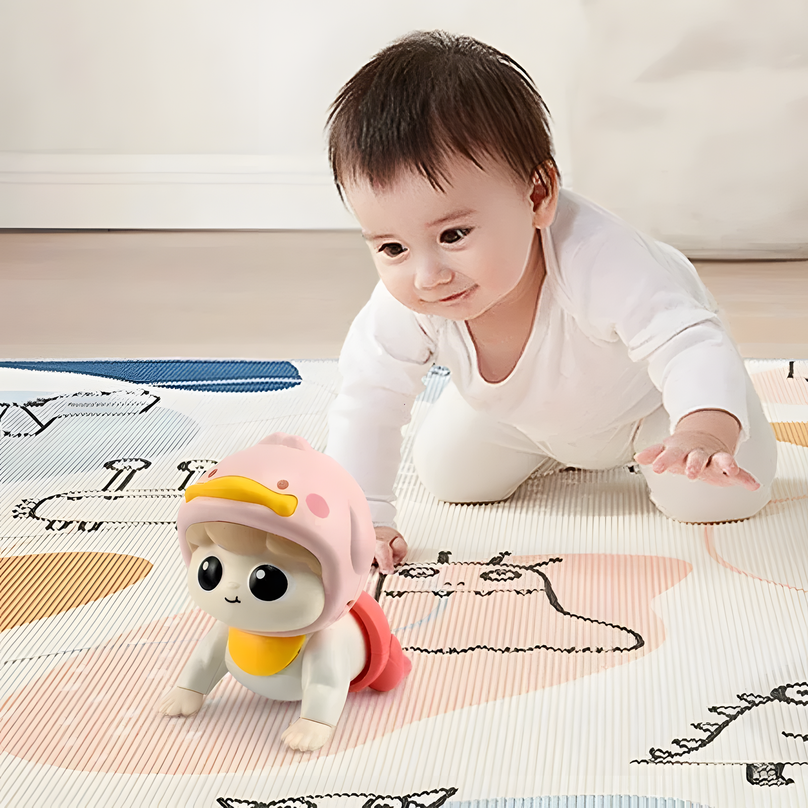 Interactive Crawling Toy